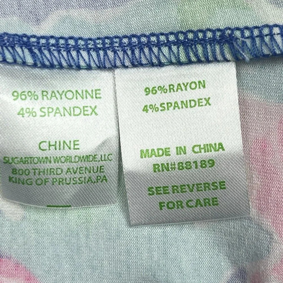 Lilly Pulitzer Esmeralda Dress Beckon Blue Jungle Utopia Size Large NWT $168 - Picture 11 of 12